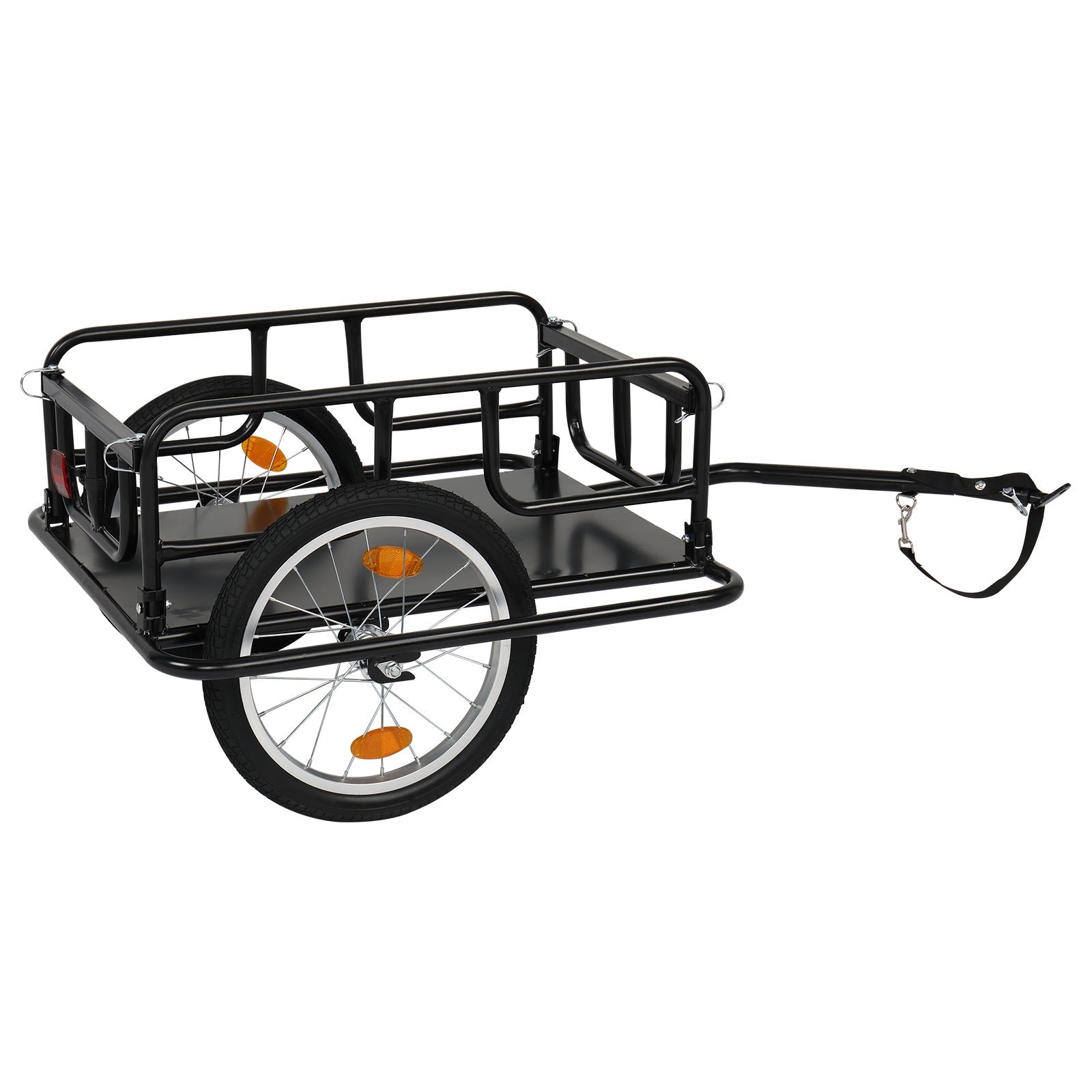 PEXMOR Bike Cargo Trailer Foldable with Universal Hitch